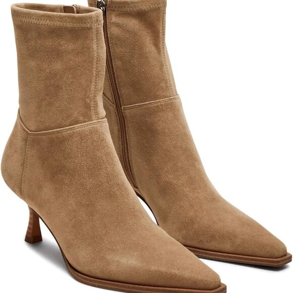 Womens Kitten Low Heel Ankle Boots - Picture 3 of 6